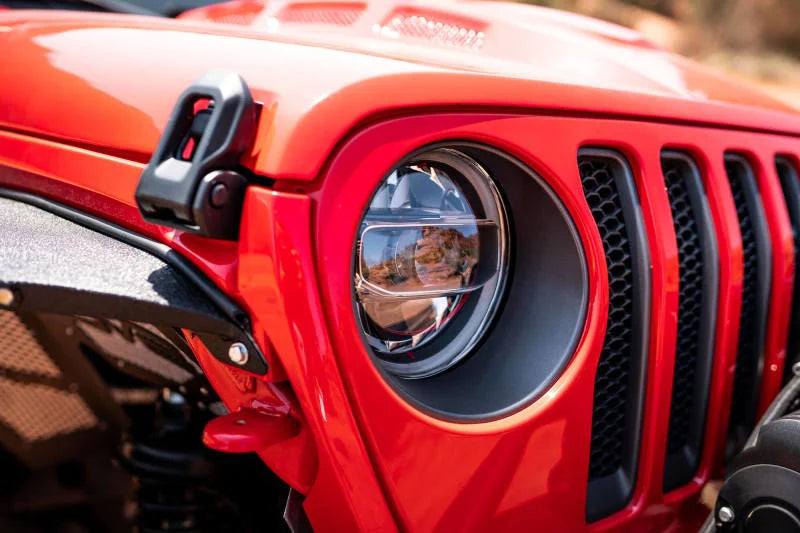 DV8 Offroad 2018+ Jeep Wrangler JL/Gladiator LED Projector Headlights - Additional View 9