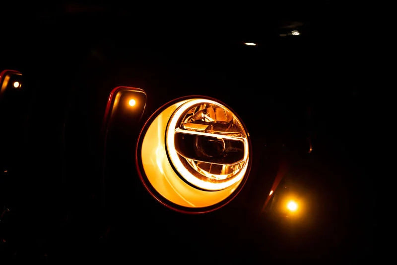 DV8 Offroad 2018+ Jeep Wrangler JL/Gladiator LED Projector Headlights - Additional View 10
