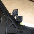 Load image into Gallery viewer, DV8 Offroad 2018+ Jeep Wrangler JLO A Pillar Dual Light Pod Mounts - Back View