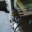 Load image into Gallery viewer, DV8 Offroad 2018+ Jeep Wrangler JLO A Pillar Dual Light Pod Mounts - Installation View