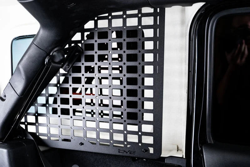 DV8 Offroad 2018+ Jeep Wrangler Rear Window Molle Panels - Additional View 6