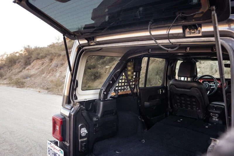 DV8 Offroad 2018+ Jeep Wrangler Rear Window Molle Panels - Additional View 12