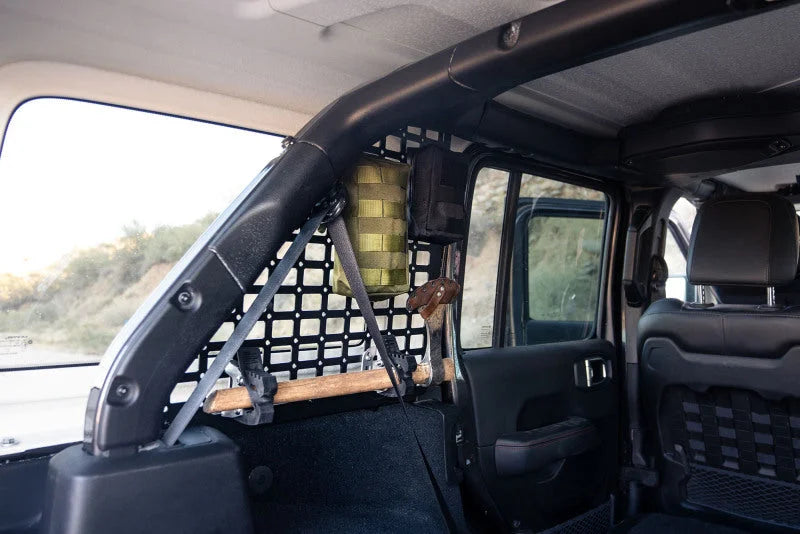 DV8 Offroad 2018+ Jeep Wrangler Rear Window Molle Panels - Additional View 14