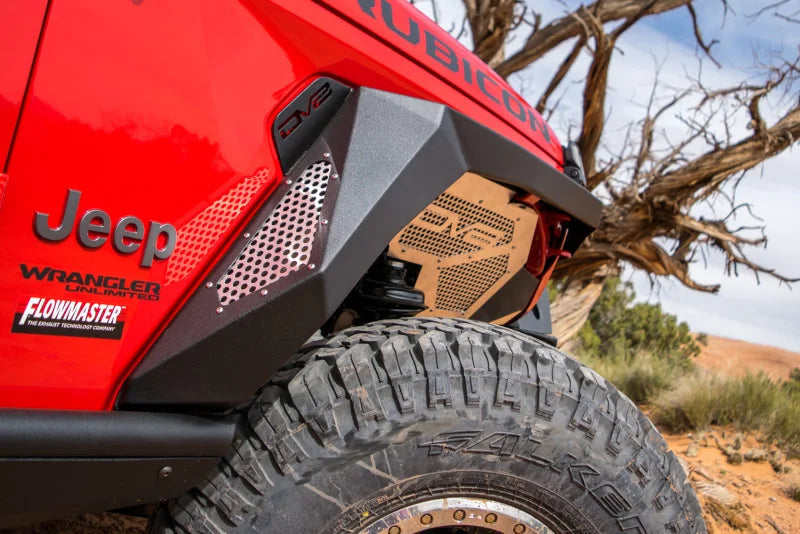 DV8 Offroad 2019+ Jeep Gladiator Armor Fenders - Side View
