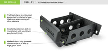 Load image into Gallery viewer, DV8 Offroad 2019+ Jeep Gladiator Bedside Sliders - Additional View 12