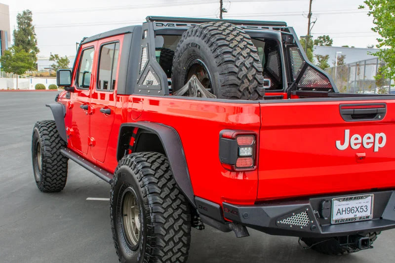 DV8 Offroad 2019+ Jeep Gladiator Bolt On Chase Rack - Additional View 9