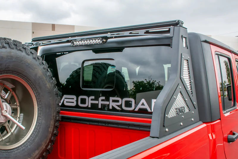 DV8 Offroad 2019+ Jeep Gladiator Bolt On Chase Rack - Additional View 13