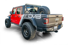 Load image into Gallery viewer, DV8 Offroad 2019+ Jeep Gladiator Universal Stand Up In-Bed Tire Carrier - Side View