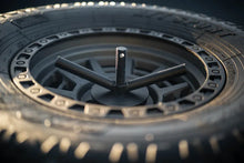 Load image into Gallery viewer, DV8 Offroad 2020+ Jeep Gladiator JT Adjustable In-Bed Tire Carrier - Additional View 8