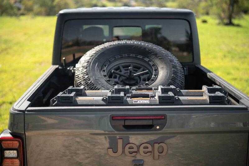 DV8 Offroad 2020+ Jeep Gladiator JT Adjustable In-Bed Tire Carrier - Additional View 12