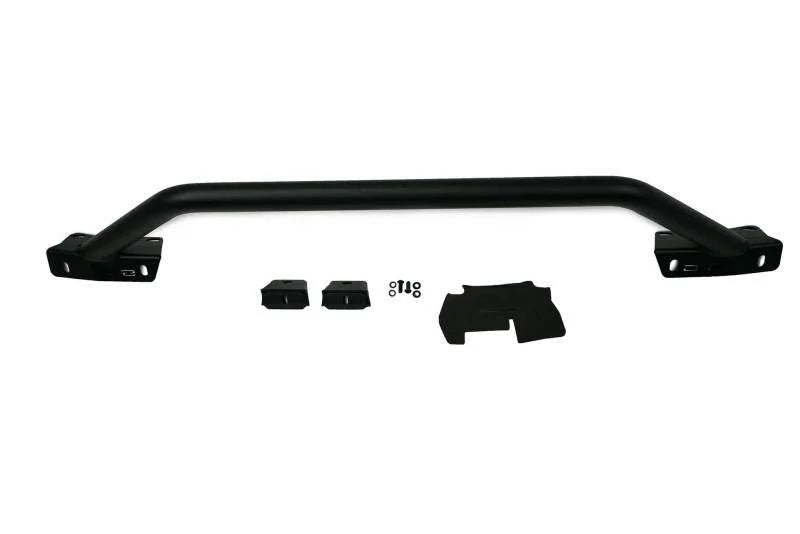 DV8 Offroad 2021-2022 Ford Bronco (Not For Factory Plastic Bumper) Factory Bumper Bull Bar - Black - Main Product View
