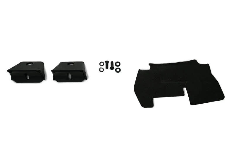 DV8 Offroad 2021-2022 Ford Bronco (Not For Factory Plastic Bumper) Factory Bumper Bull Bar - Black - Additional View 12