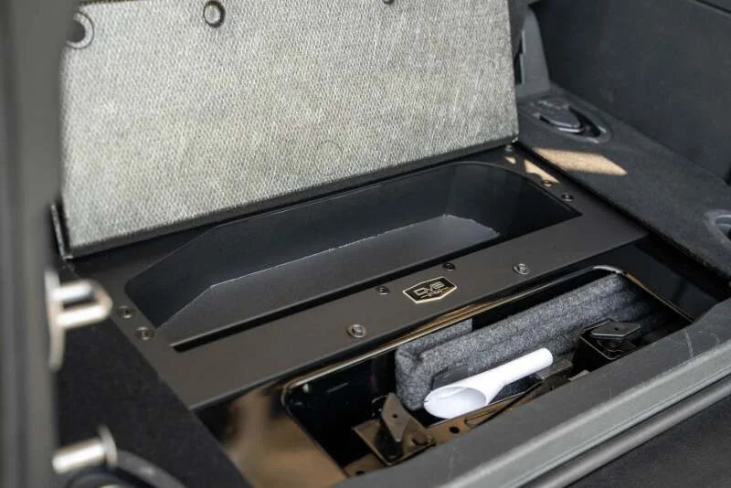 DV8 Offroad 2021-2024 Ford Bronco Storage Compartment - Back View