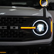 Load image into Gallery viewer, DV8 Offroad 2021-2025 Ford Bronco Black Headlights - Additional View 10