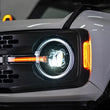 Load image into Gallery viewer, DV8 Offroad 2021-2025 Ford Bronco Black Headlights - Additional View 15