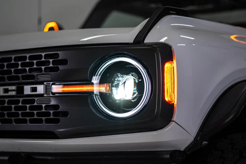 DV8 Offroad 2021-2025 Ford Bronco Black Headlights - Additional View 15