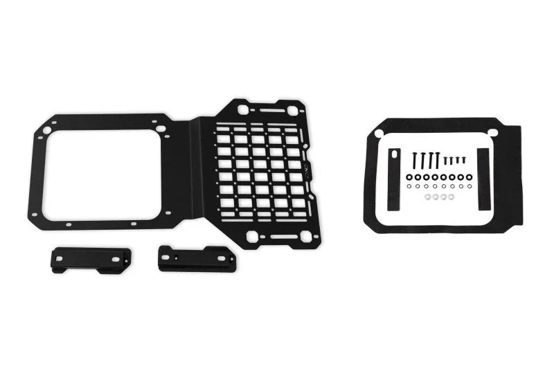 DV8 Offroad 2021-2025 Ford Bronco Tailgate Reinforcement Molle Panel - Main Product View