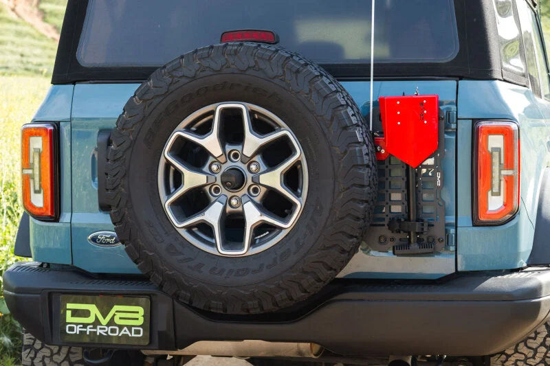 DV8 Offroad 2021-2025 Ford Bronco Tailgate Reinforcement Molle Panel - Additional View 7
