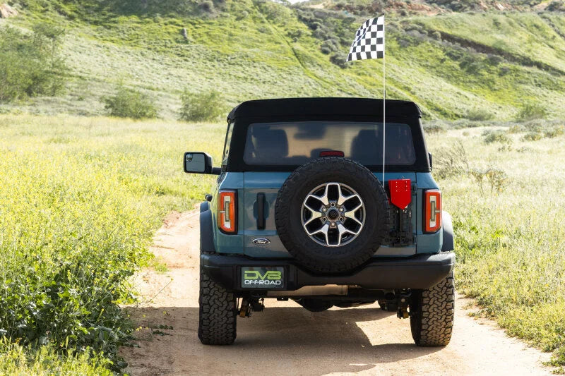 DV8 Offroad 2021-2025 Ford Bronco Tailgate Reinforcement Molle Panel - Additional View 9