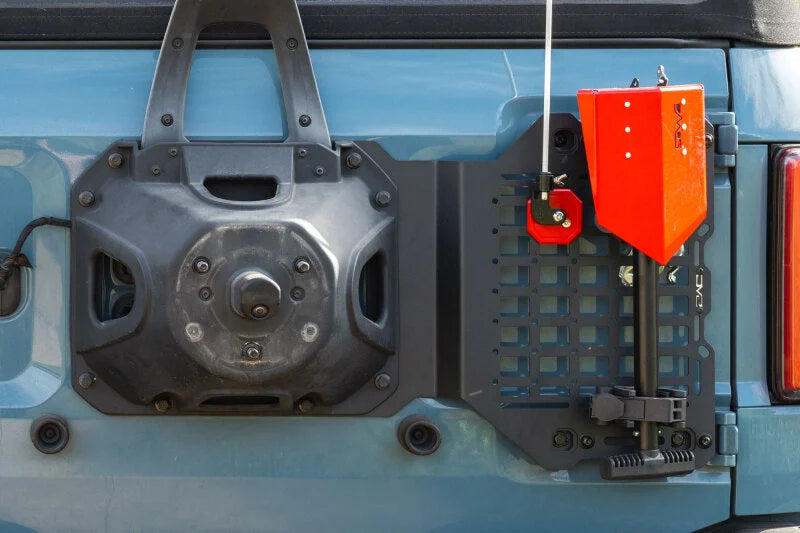 DV8 Offroad 2021-2025 Ford Bronco Tailgate Reinforcement Molle Panel - Additional View 11