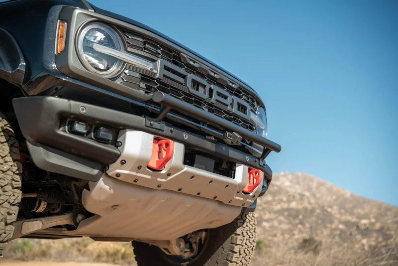 DV8 Offroad 2021-2025 Ford Bronco Tube Push Bar - Installation View