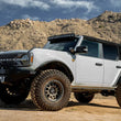 Load image into Gallery viewer, DV8 Offroad 2021 Ford Bronco A Pillar Dual Light Pod Drop Mounts - Installation View