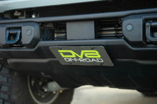 Load image into Gallery viewer, DV8 Offroad 2021 Ford Bronco Capable Bumper Slanted Front License Plate Mount - Main Product View