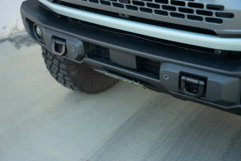 DV8 Offroad 2021 Ford Bronco Capable Bumper Slanted Front License Plate Mount - Additional View 12