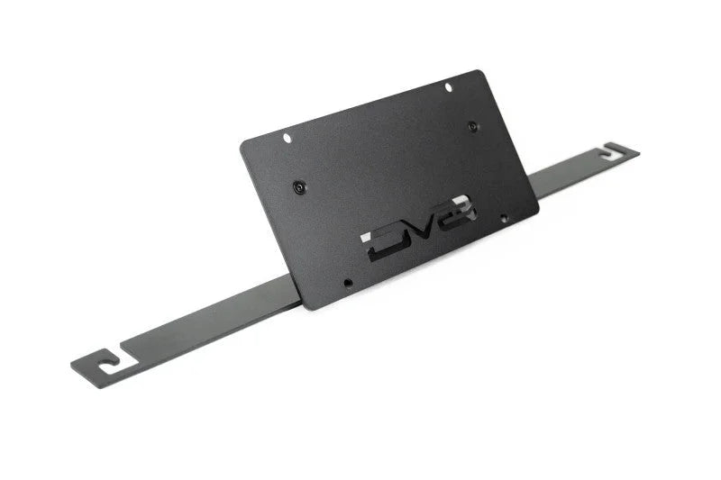 DV8 Offroad 2021 Ford Bronco Capable Bumper Slanted Front License Plate Mount - Additional View 16