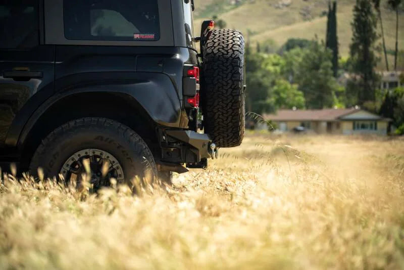 DV8 Offroad 2021+ Ford Bronco Competition Series Rear Bumper - Side View