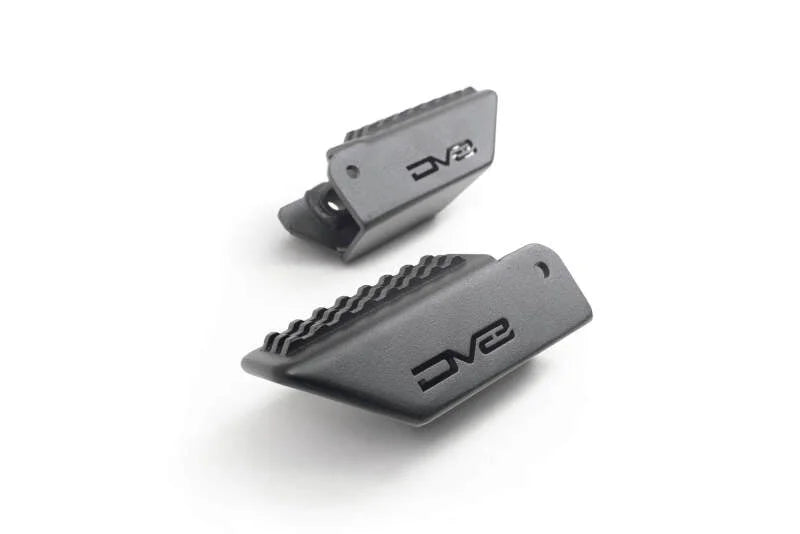 DV8 Offroad 2021+ Ford Bronco Foot Peg Pair - Black - Installation View