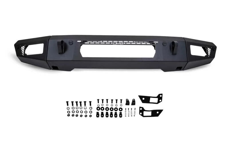 DV8 Offroad 2021+ Ford Bronco Front Bumper V2 - OE Plus Series (Works w/o ACC Relocation) - Side View
