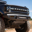 Load image into Gallery viewer, DV8 Offroad 2021+ Ford Bronco Front Bumper V2 - OE Plus Series (Works w/o ACC Relocation) - Installation View