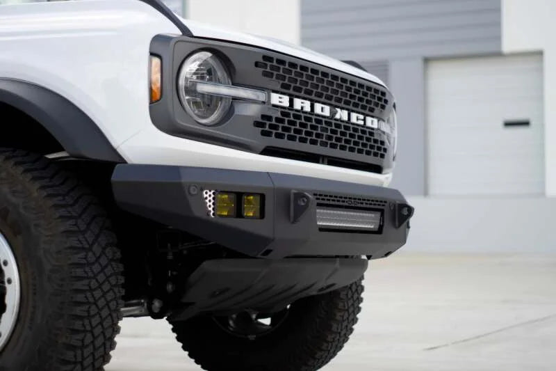 DV8 Offroad 2021+ Ford Bronco Front Bumper V2 - OE Plus Series (Works w/o ACC Relocation) - Additional View 5