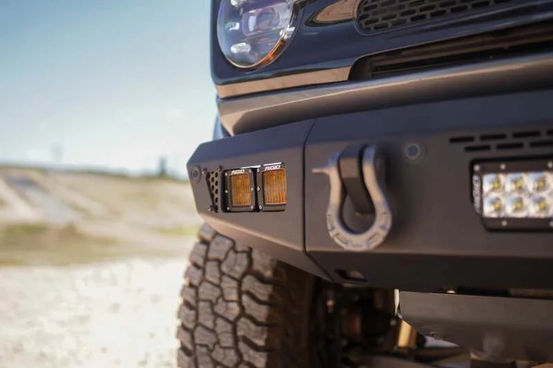 DV8 Offroad 2021+ Ford Bronco Front Bumper V2 - OE Plus Series (Works w/o ACC Relocation) - Additional View 11