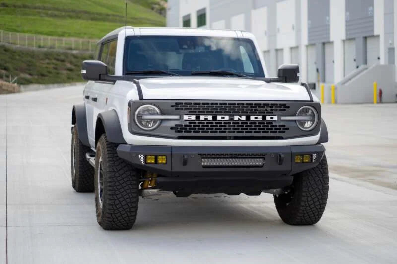 DV8 Offroad 2021+ Ford Bronco Front Bumper V2 - OE Plus Series (Works w/o ACC Relocation) - Additional View 14