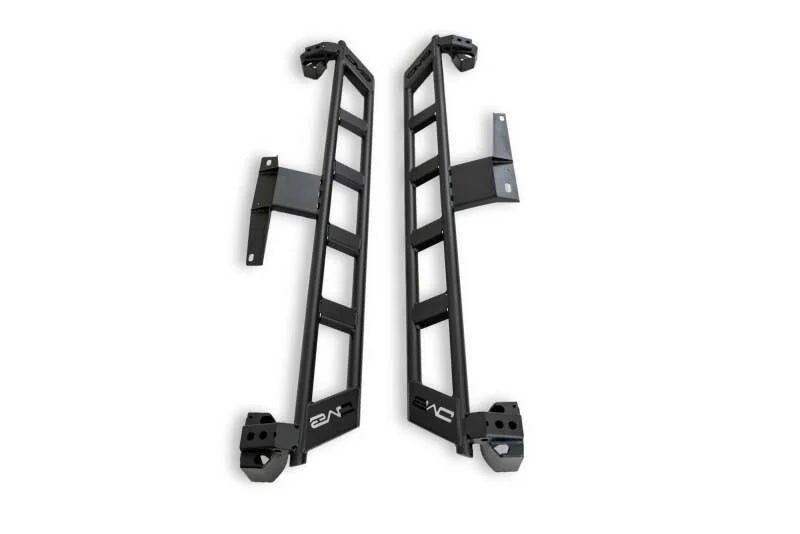 DV8 Offroad 2021+ Ford Bronco (excl. 2-Door/Raptor) FS-15 4-Door Rock Sliders V2 - Back View