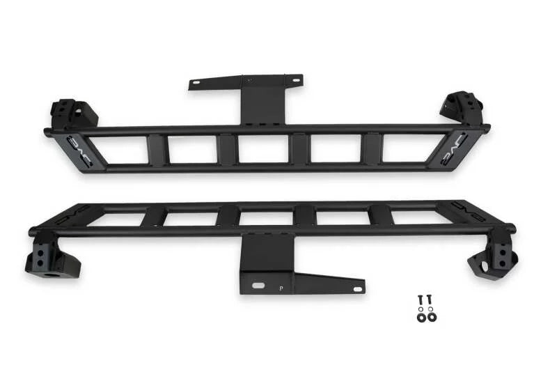 DV8 Offroad 2021+ Ford Bronco (excl. 2-Door/Raptor) FS-15 4-Door Rock Sliders V2 - Installation View