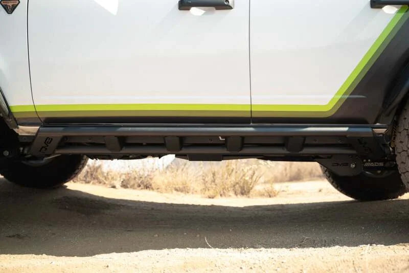 DV8 Offroad 2021+ Ford Bronco (excl. 2-Door/Raptor) FS-15 4-Door Rock Sliders V2 - Additional View 9