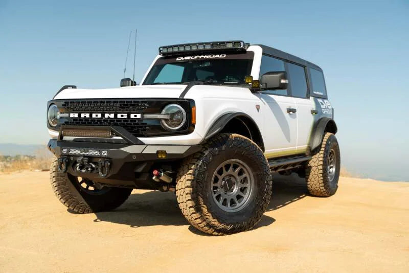 DV8 Offroad 2021+ Ford Bronco (excl. 2-Door/Raptor) FS-15 4-Door Rock Sliders V2 - Additional View 10