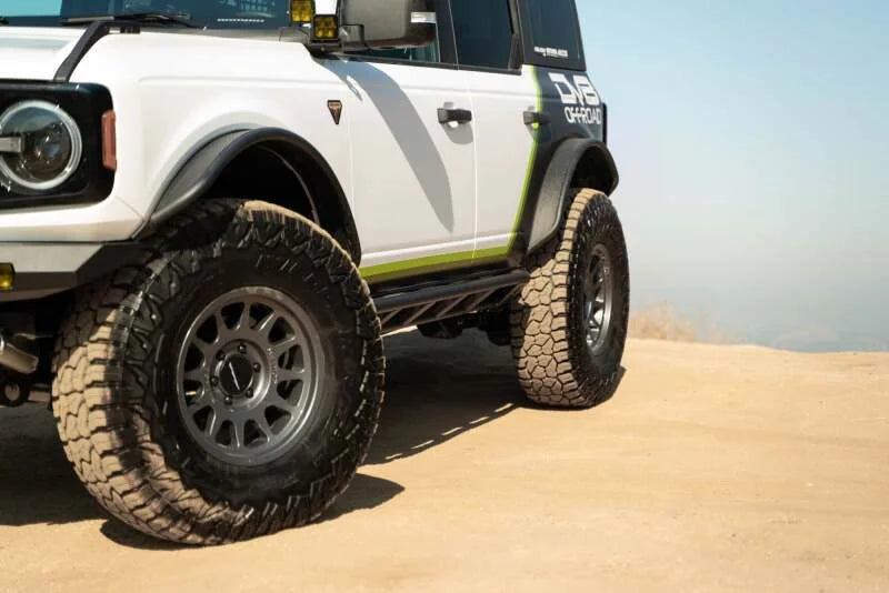 DV8 Offroad 2021+ Ford Bronco (excl. 2-Door/Raptor) FS-15 4-Door Rock Sliders V2 - Additional View 16