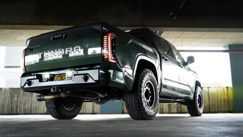 DV8 Offroad 2022-2023 Toyota Tundra MTO Series Rear Bumper - Installation View