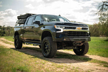 Load image into Gallery viewer, DV8 Offroad 2022+ Chevrolet Silverado 1500 Offroad Spec Series Front Bumper w/ Winch - Side View