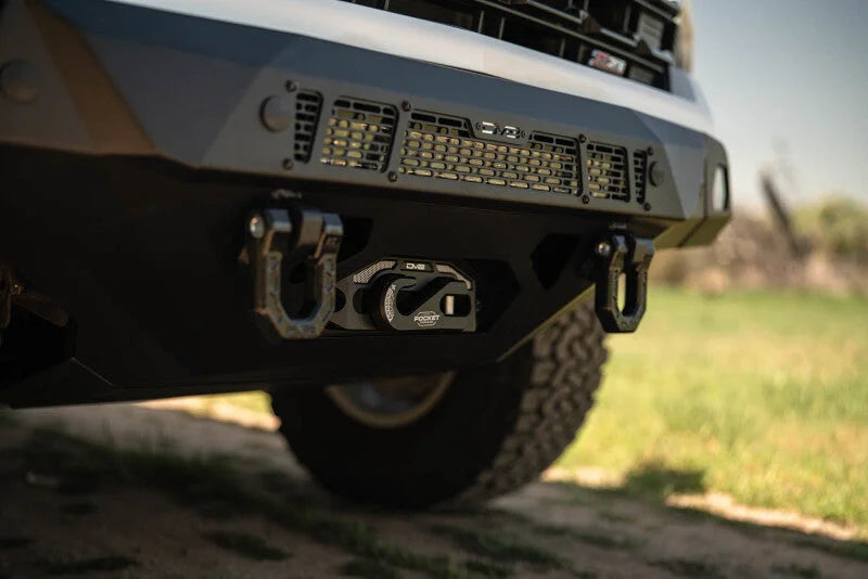 DV8 Offroad 2022+ Chevrolet Silverado 1500 Offroad Spec Series Front Bumper w/ Winch - Additional View 6