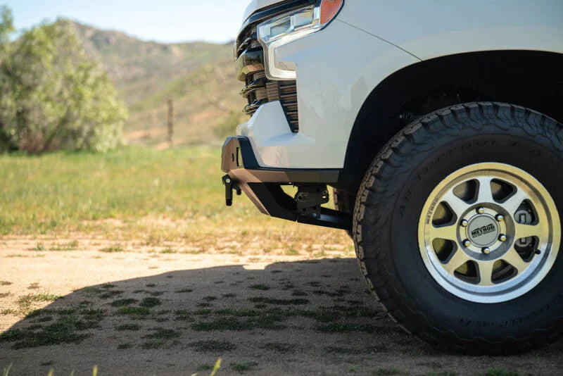 DV8 Offroad 2022+ Chevrolet Silverado 1500 Offroad Spec Series Front Bumper w/ Winch - Additional View 13