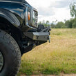 Load image into Gallery viewer, DV8 Offroad 2022+ Ford Bronco Raptor Spec Series Winch Front Bumper - Side View