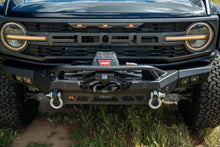 Load image into Gallery viewer, DV8 Offroad 2022+ Ford Bronco Raptor Spec Series Winch Front Bumper - Back View