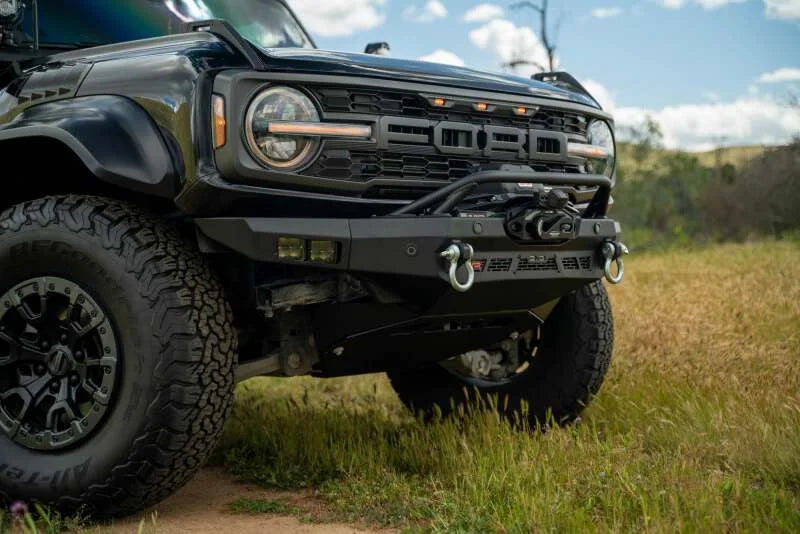 DV8 Offroad 2022+ Ford Bronco Raptor Spec Series Winch Front Bumper - Additional View 7