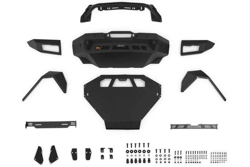 DV8 Offroad 2022+ Ford Bronco Raptor Spec Series Winch Front Bumper - Additional View 10