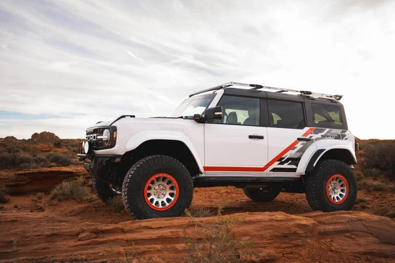 DV8 Offroad 2022+ Ford Bronco Raptor Tube Front Bumper - Back View